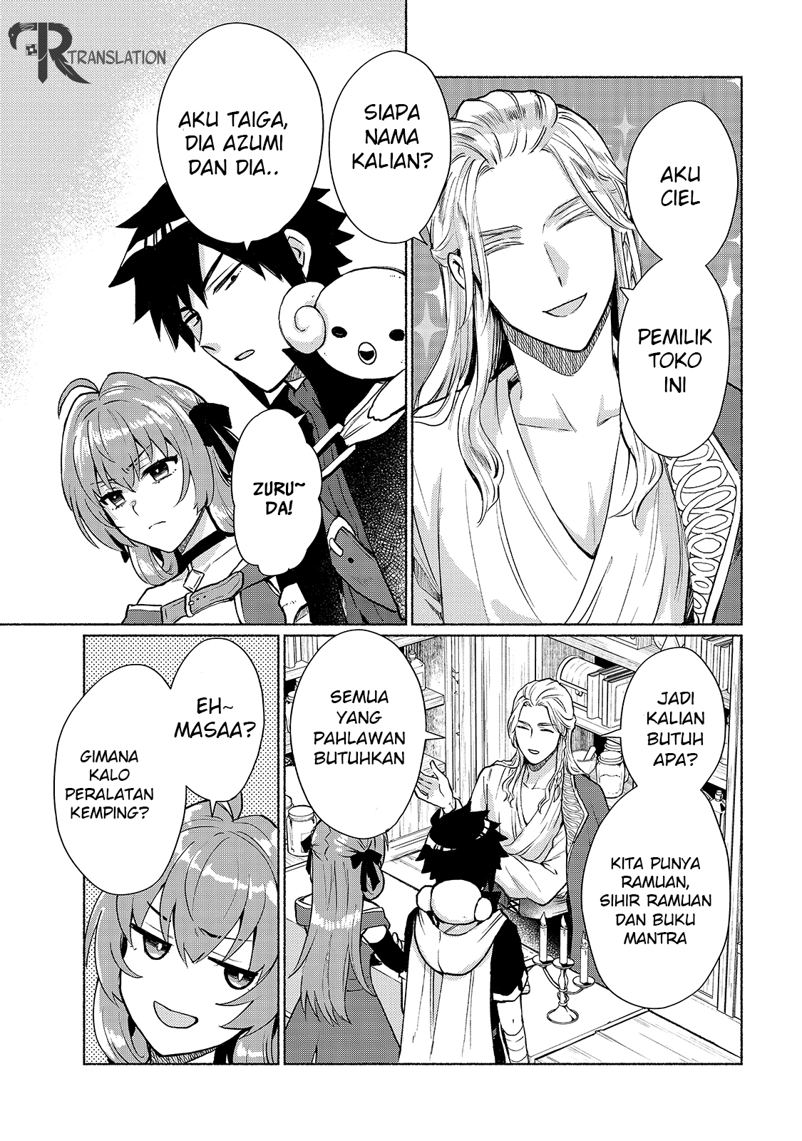 When I Was Reincarnated in Another World, I Was a Heroine and He Was a Hero Chapter 05 Bahasa Indonesia