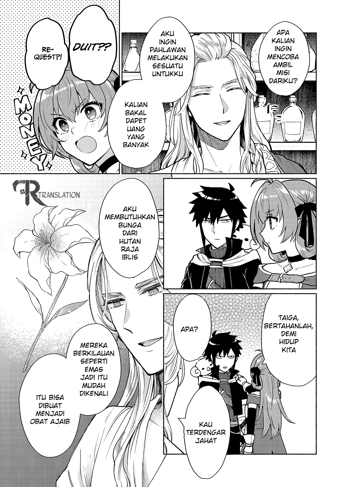 When I Was Reincarnated in Another World, I Was a Heroine and He Was a Hero Chapter 05 Bahasa Indonesia