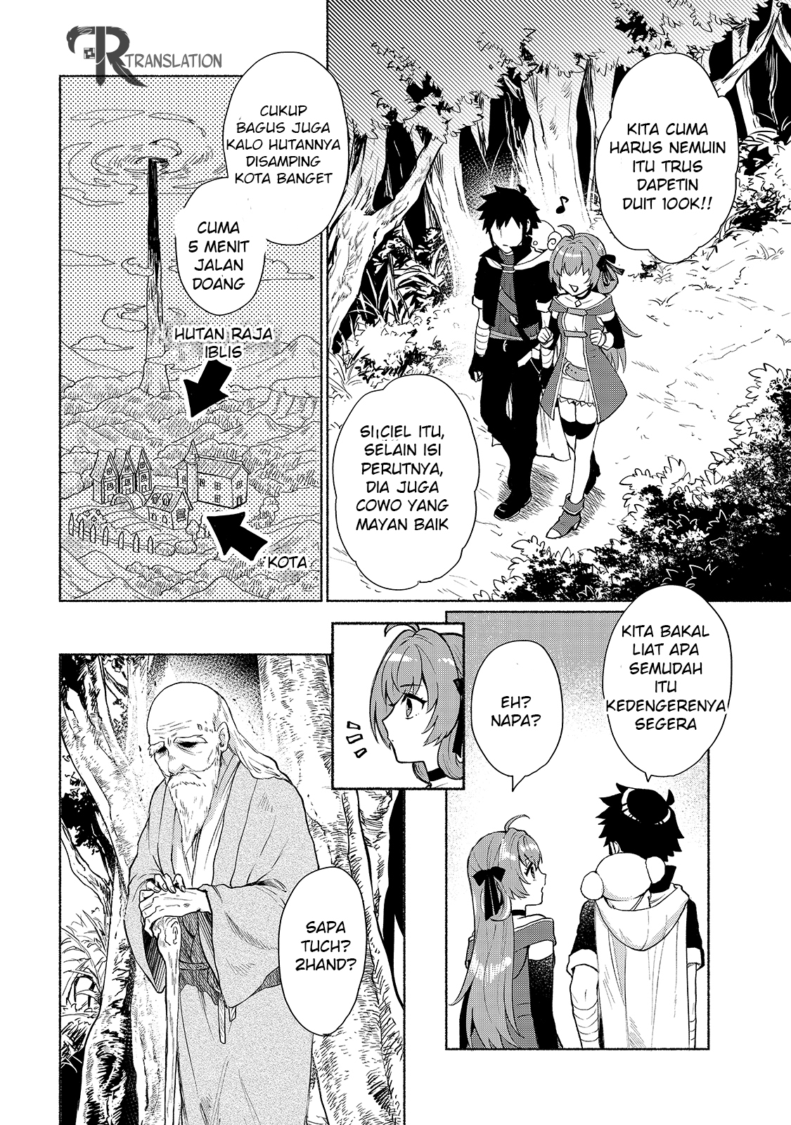When I Was Reincarnated in Another World, I Was a Heroine and He Was a Hero Chapter 05 Bahasa Indonesia