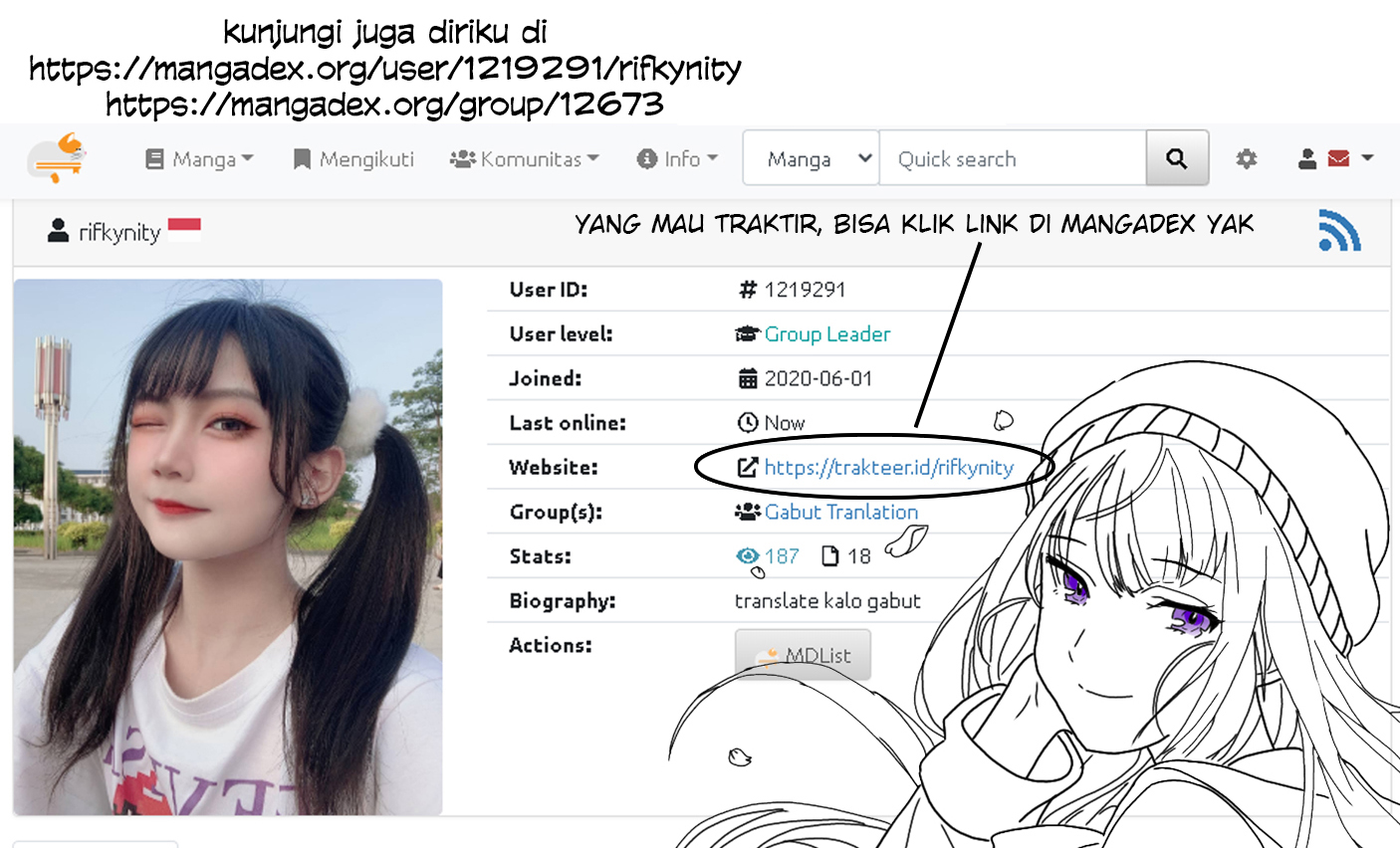 When I Was Reincarnated in Another World, I Was a Heroine and He Was a Hero Chapter 05 Bahasa Indonesia