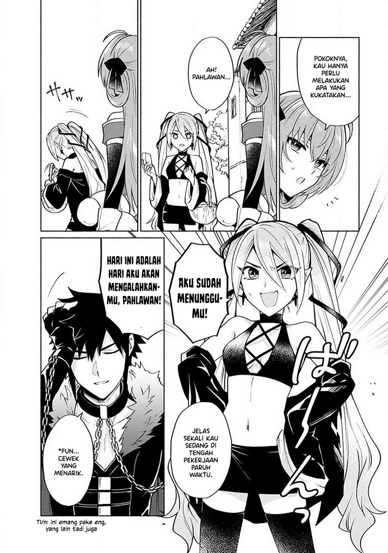 When I Was Reincarnated in Another World, I Was a Heroine and He Was a Hero Chapter 17 Bahasa Indonesia