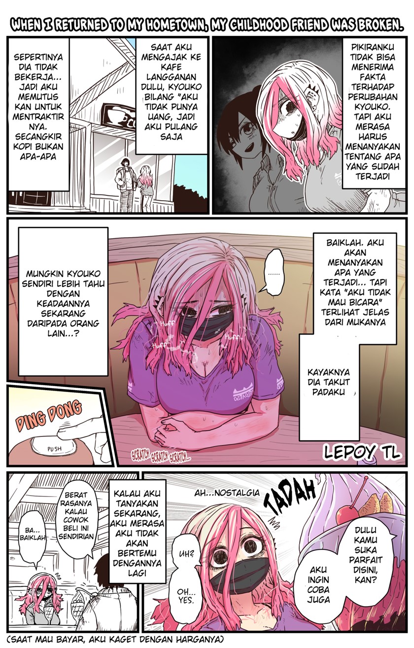 When I Returned to My Hometown, My Childhood Friend was Broken chapter 2