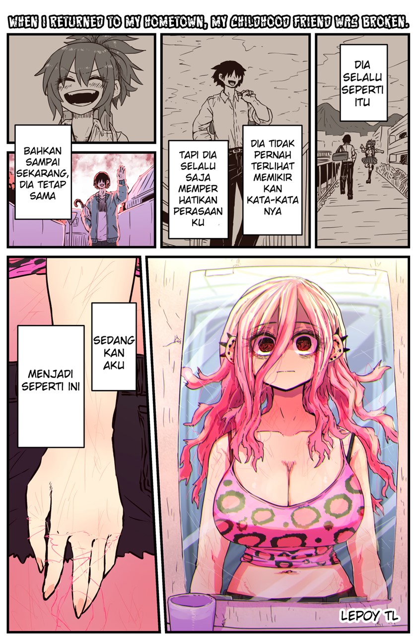 When I Returned to My Hometown, My Childhood Friend was Broken chapter 9