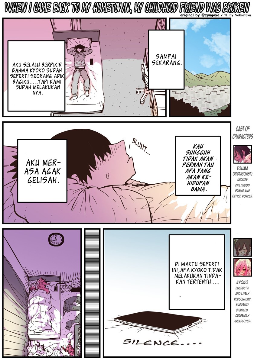 When I Returned to My Hometown, My Childhood Friend was Broken chapter 19