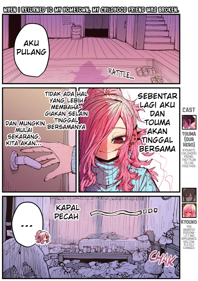 When I Returned to My Hometown, My Childhood Friend was Broken chapter 30