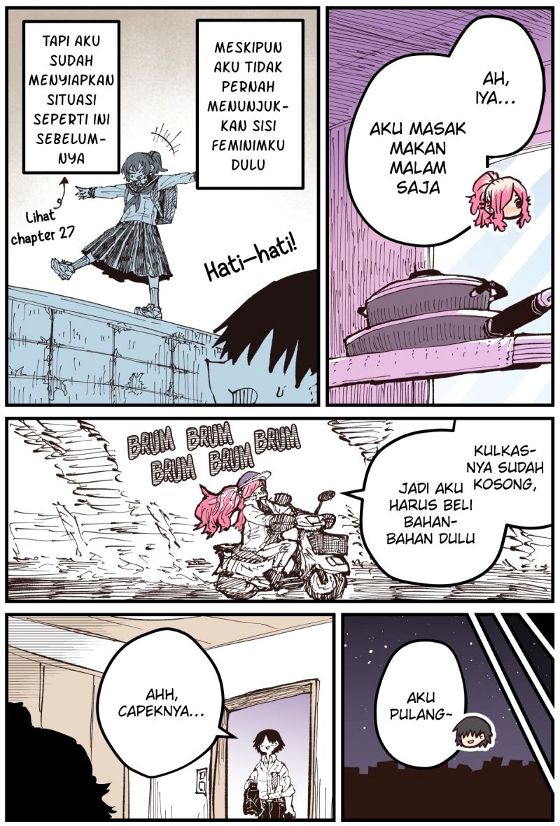 When I Returned to My Hometown, My Childhood Friend was Broken Chapter 32 Bahasa Indonesia
