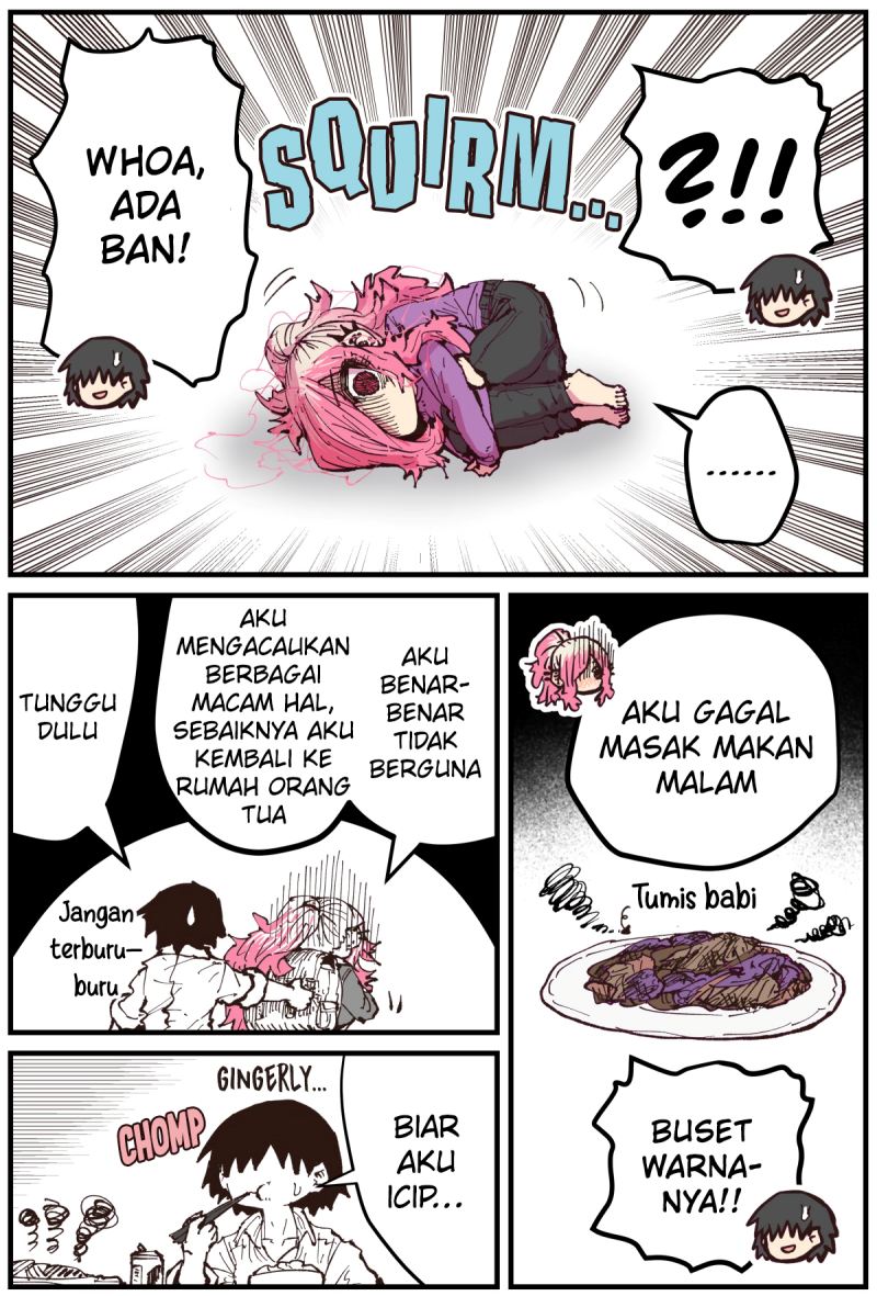 When I Returned to My Hometown, My Childhood Friend was Broken Chapter 32 Bahasa Indonesia