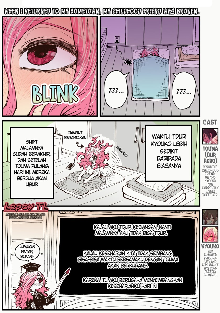 When I Returned to My Hometown, My Childhood Friend was Broken chapter 34