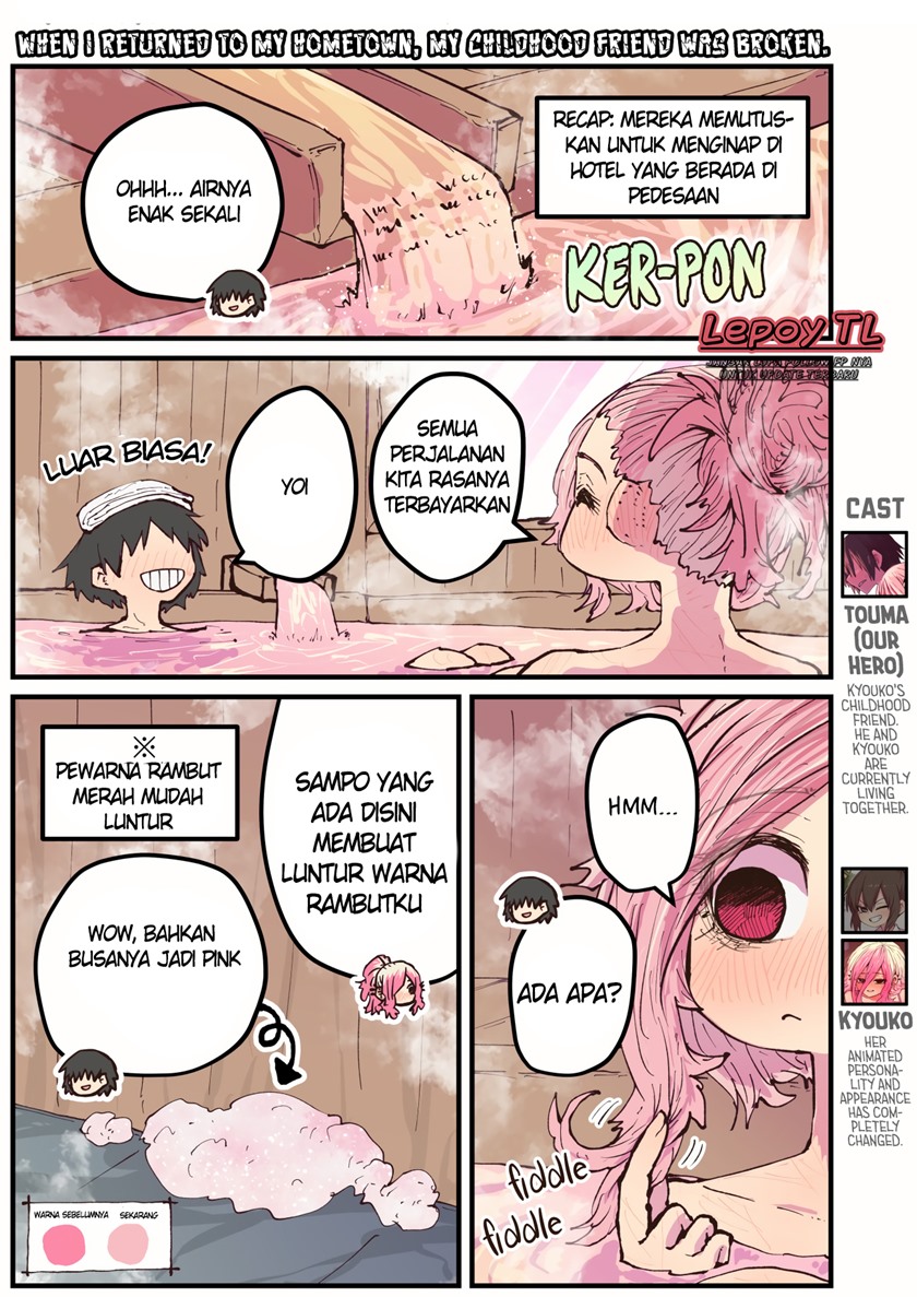 When I Returned to My Hometown, My Childhood Friend was Broken chapter 37