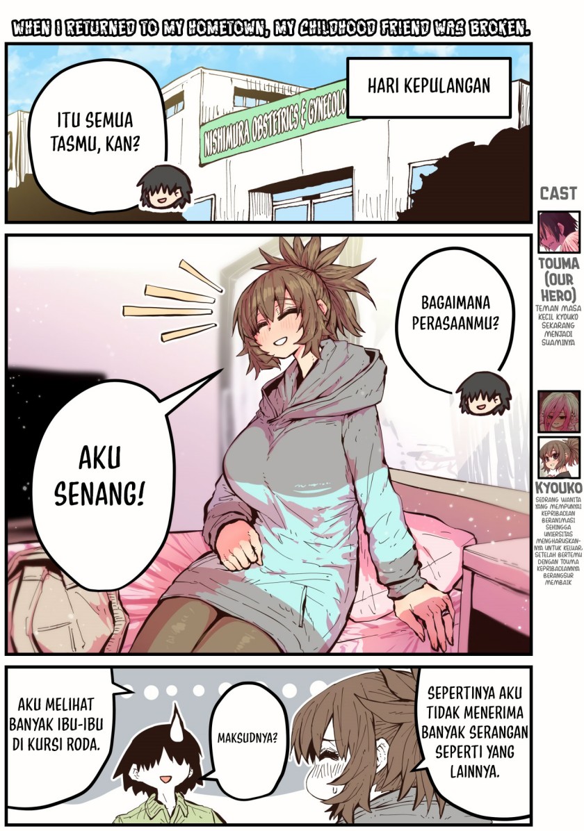 When I Returned to My Hometown, My Childhood Friend was Broken chapter 49