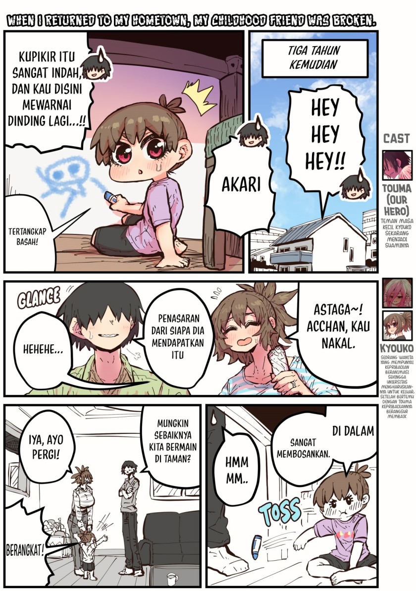 When I Returned to My Hometown, My Childhood Friend was Broken chapter 50