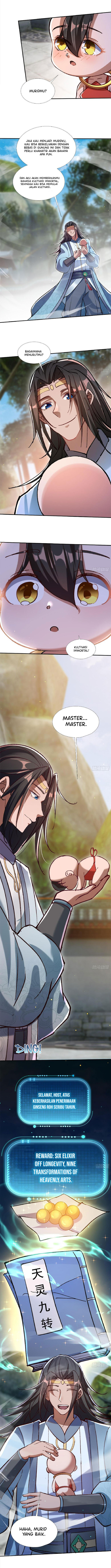 When The System Opens After The Age Of 100, All Grandchildren Kneel Upon The Mountains! Chapter 09 Bahasa Indonesia