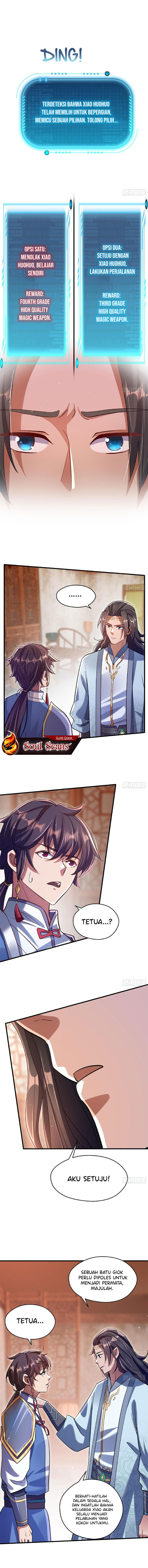 When The System Opens After The Age Of 100, All Grandchildren Kneel Upon The Mountains! Chapter 09 Bahasa Indonesia