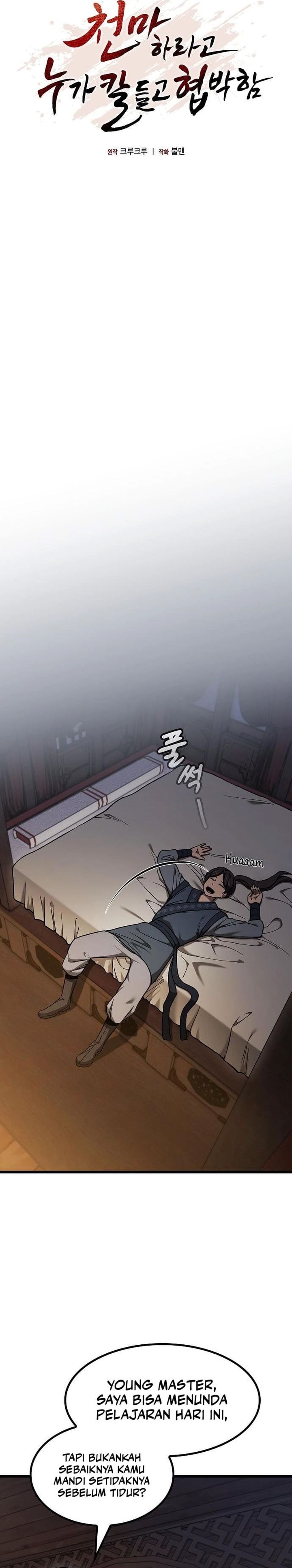 Who’s threatening you with a knife to make you a Heavenly Demon? chapter 10