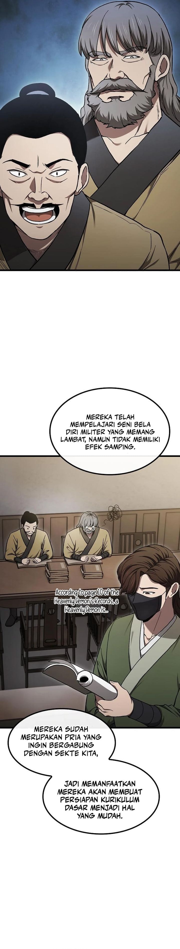 Who’s threatening you with a knife to make you a Heavenly Demon? Chapter 11 Bahasa Indonesia