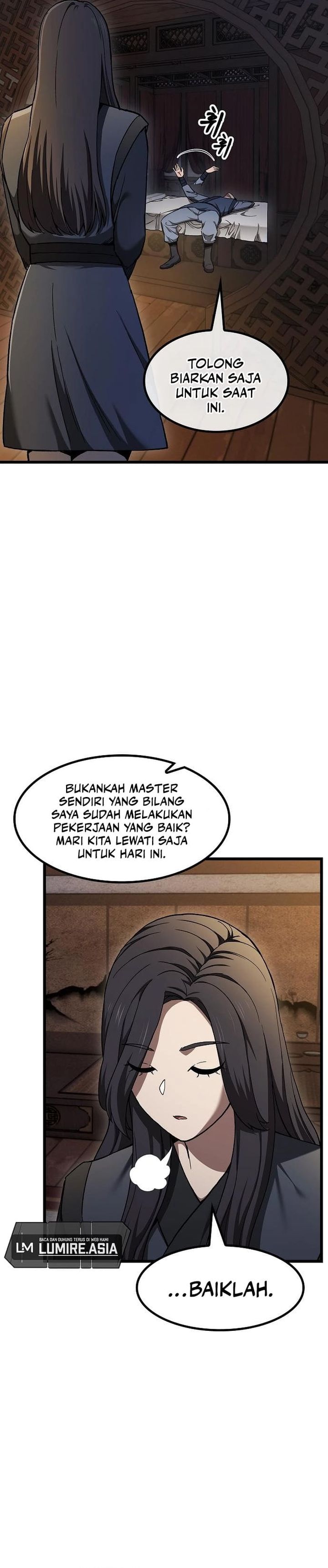 Who’s threatening you with a knife to make you a Heavenly Demon? Chapter 11 Bahasa Indonesia
