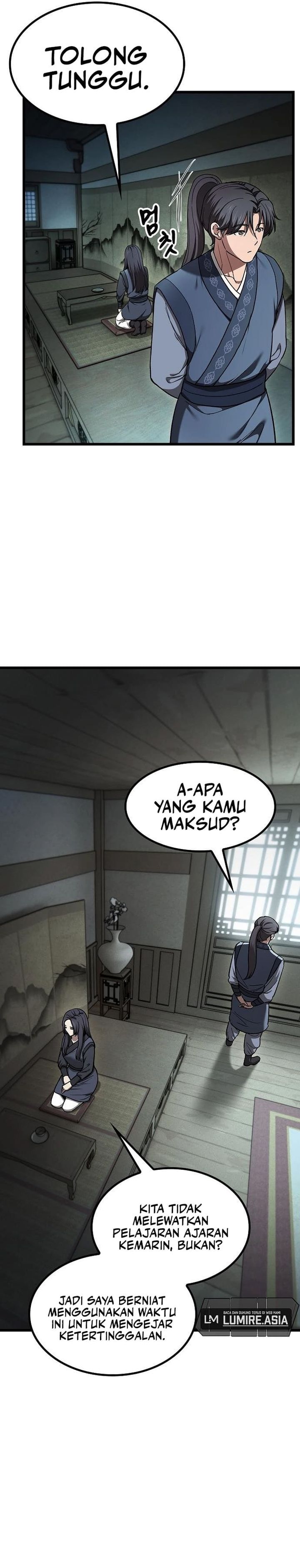 Who’s threatening you with a knife to make you a Heavenly Demon? Chapter 11 Bahasa Indonesia