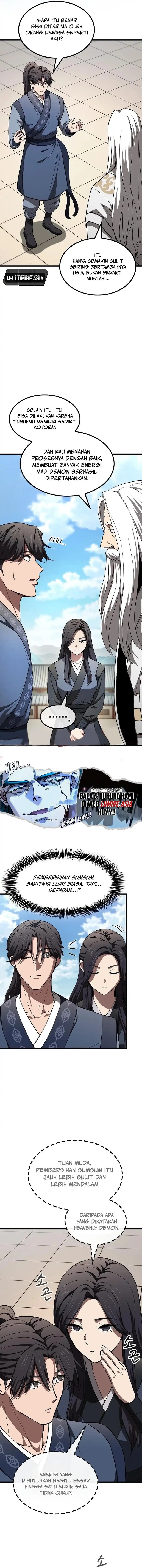 Who’s threatening you with a knife to make you a Heavenly Demon? Chapter 22 Bahasa Indonesia