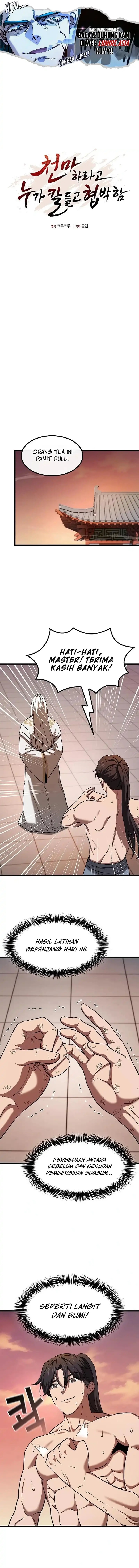 Who’s threatening you with a knife to make you a Heavenly Demon? Chapter 22 Bahasa Indonesia