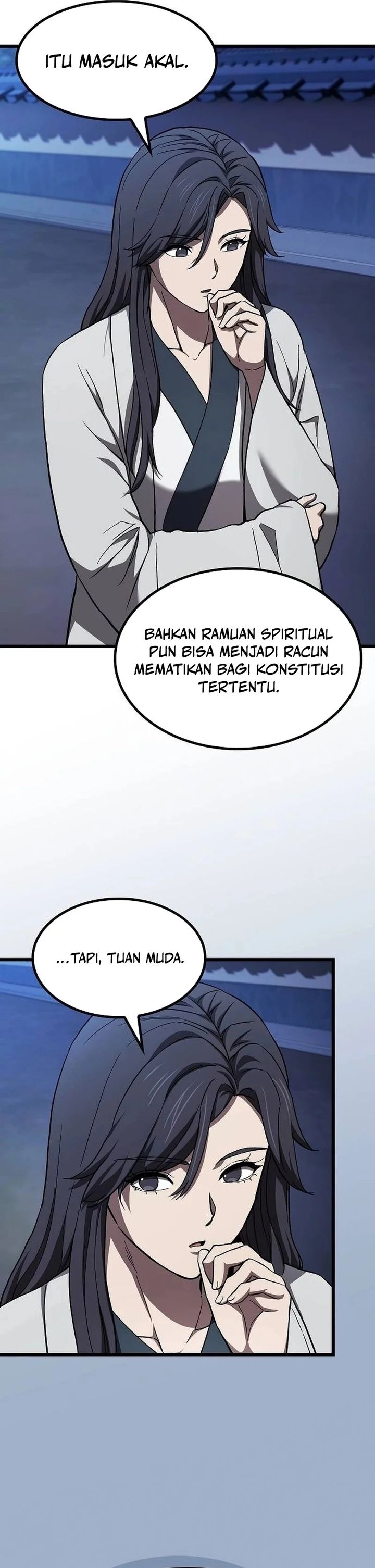 Who’s threatening you with a knife to make you a Heavenly Demon? Chapter 26 Bahasa Indonesia