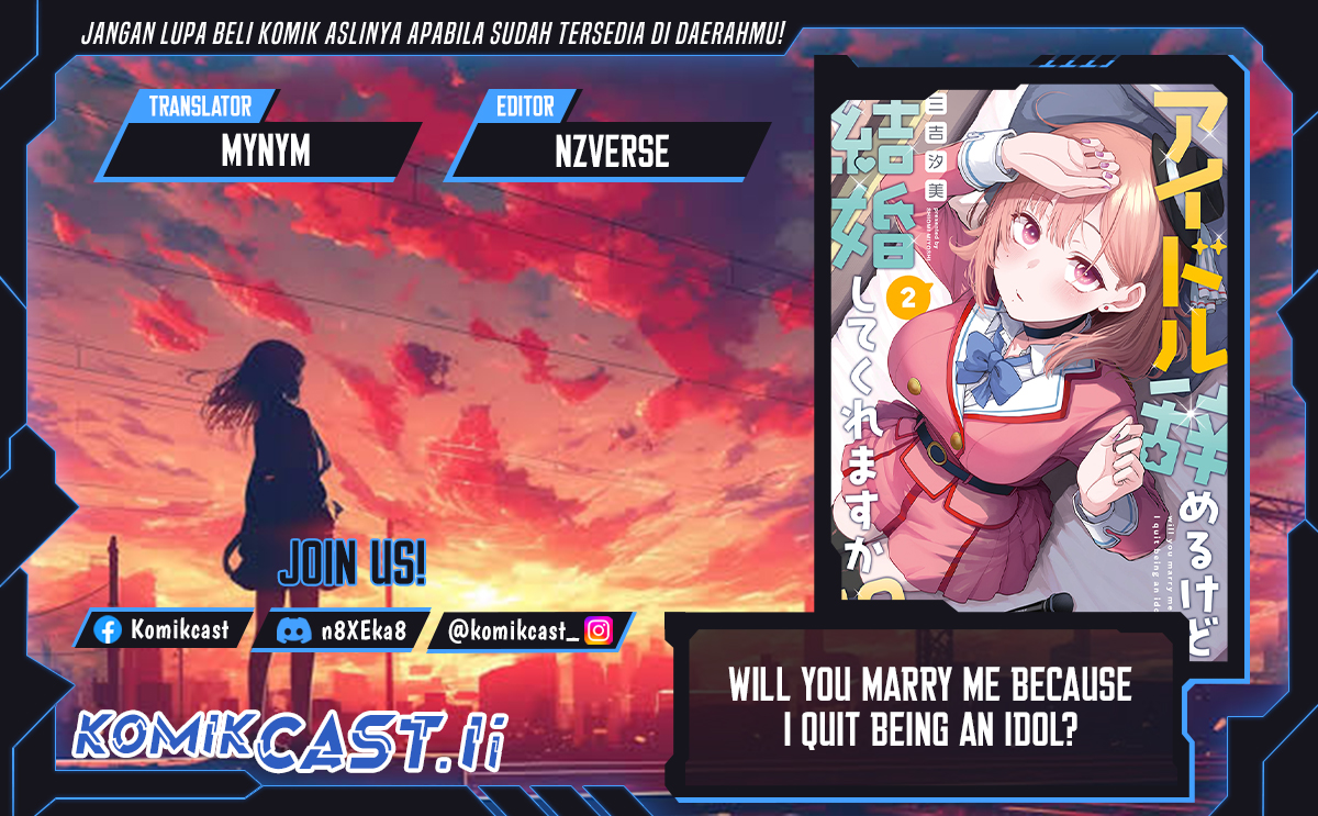 Will You Marry Me If I Quit Being an Idol?! chapter 12