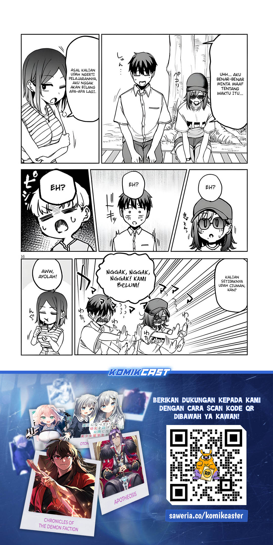 Will You Marry Me If I Quit Being an Idol?! Chapter 14.1 Bahasa Indonesia