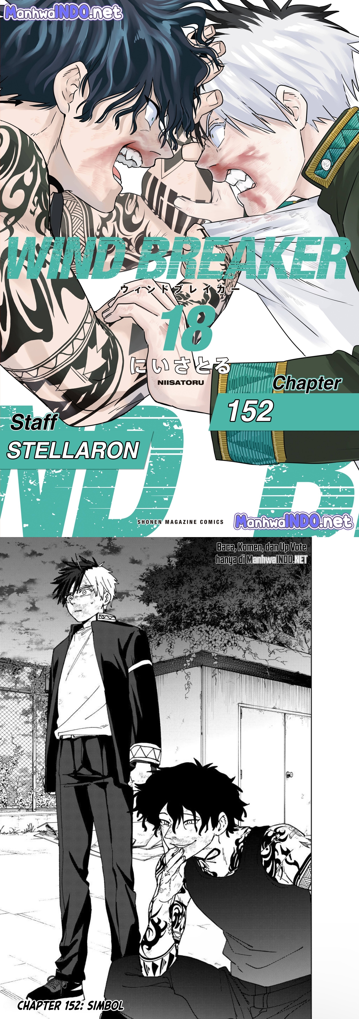 Wind Breaker (NII Satoru) Chapter 152 Bahasa Indonesia