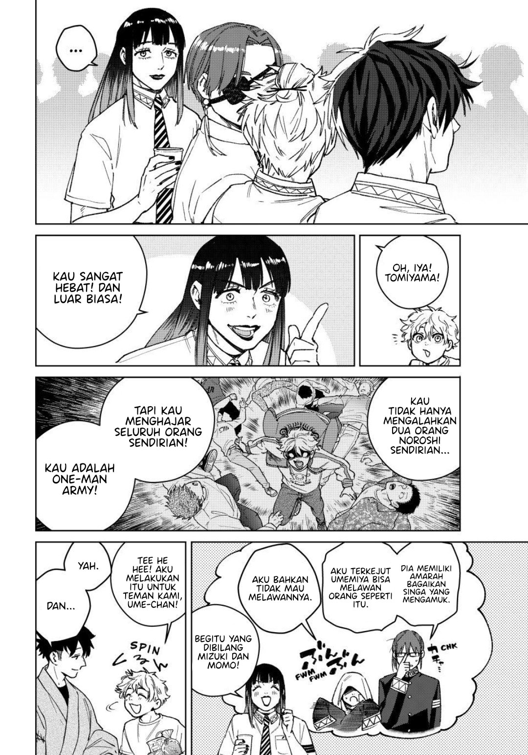 Wind Breaker (NII Satoru) Chapter 160 Bahasa Indonesia