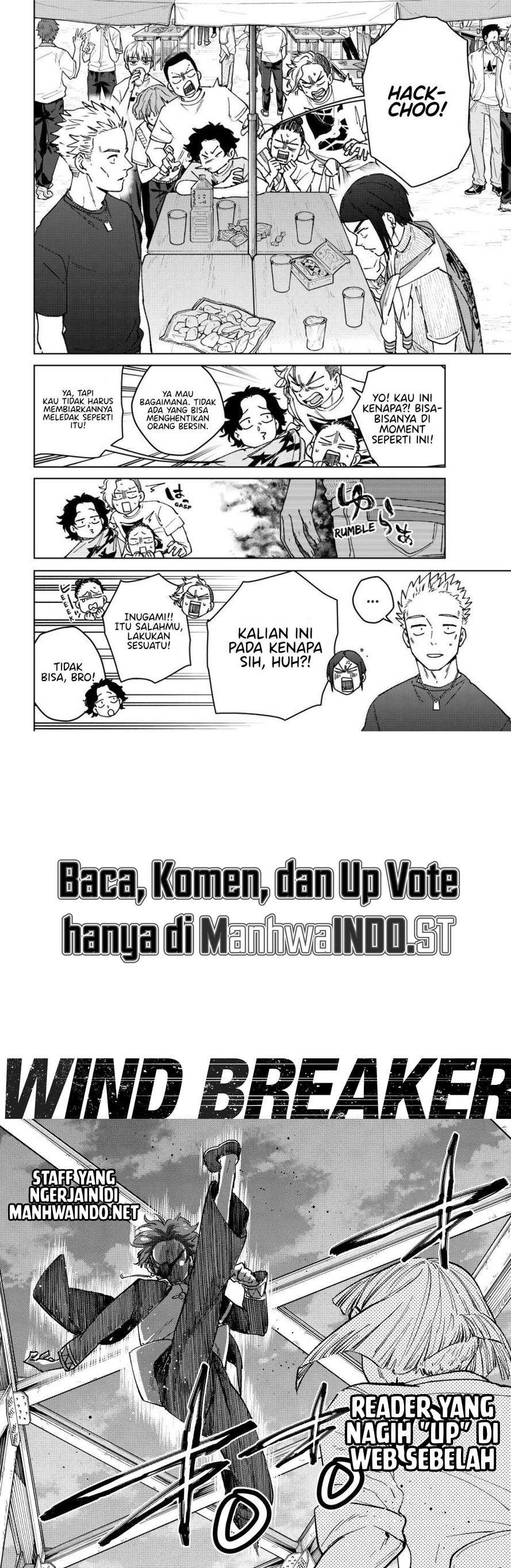 Wind Breaker (NII Satoru) Chapter 160 Bahasa Indonesia
