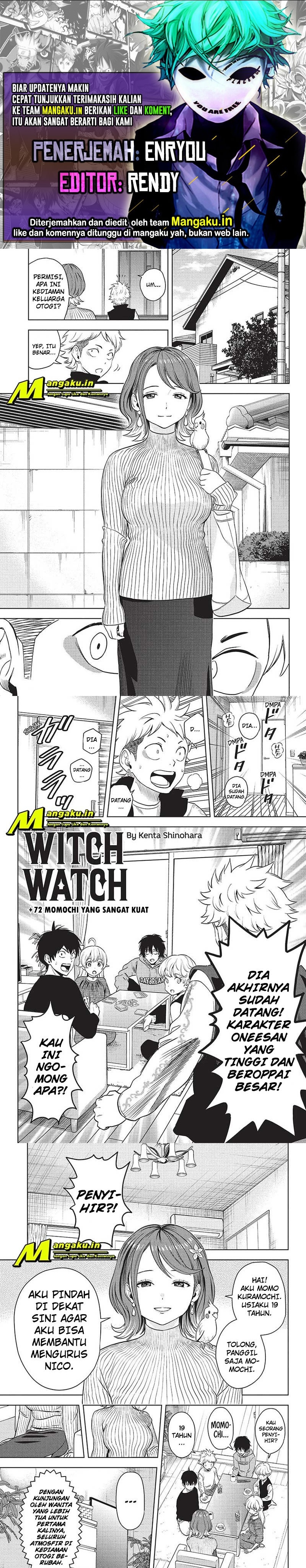 Witch Watch Chapter 72 Bahasa Indonesia