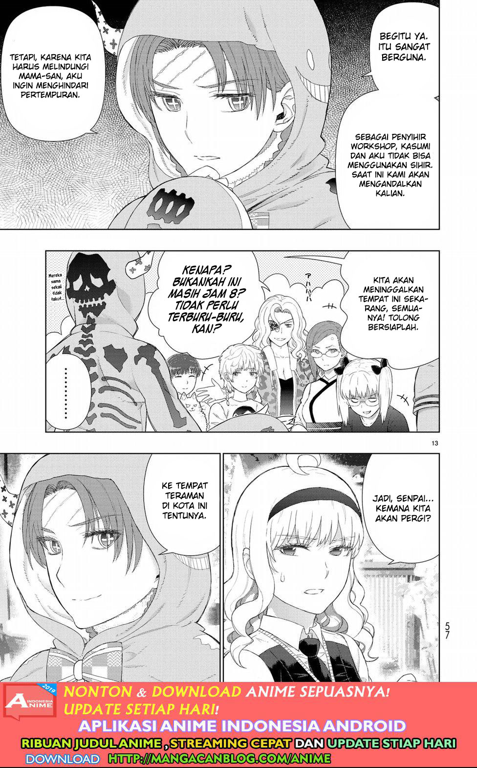 Witchcraft Works Chapter 80 Bahasa Indonesia