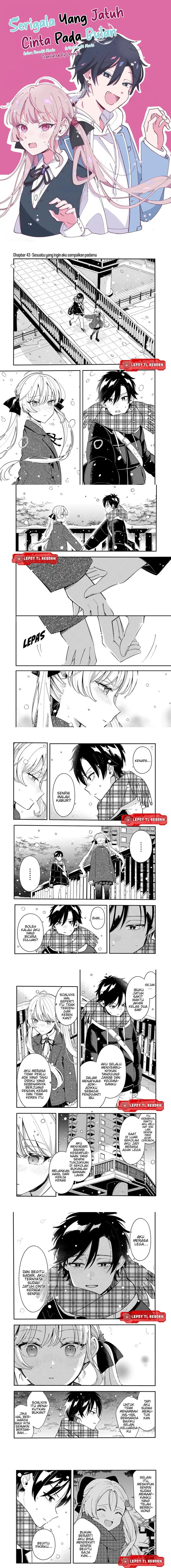 Wolf Falls in Love with Moon (Ookami wa Tsuki) Chapter 43 Bahasa Indonesia