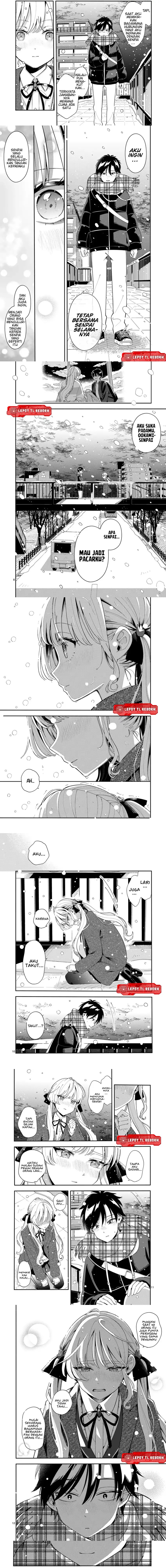 Wolf Falls in Love with Moon (Ookami wa Tsuki) Chapter 43 Bahasa Indonesia