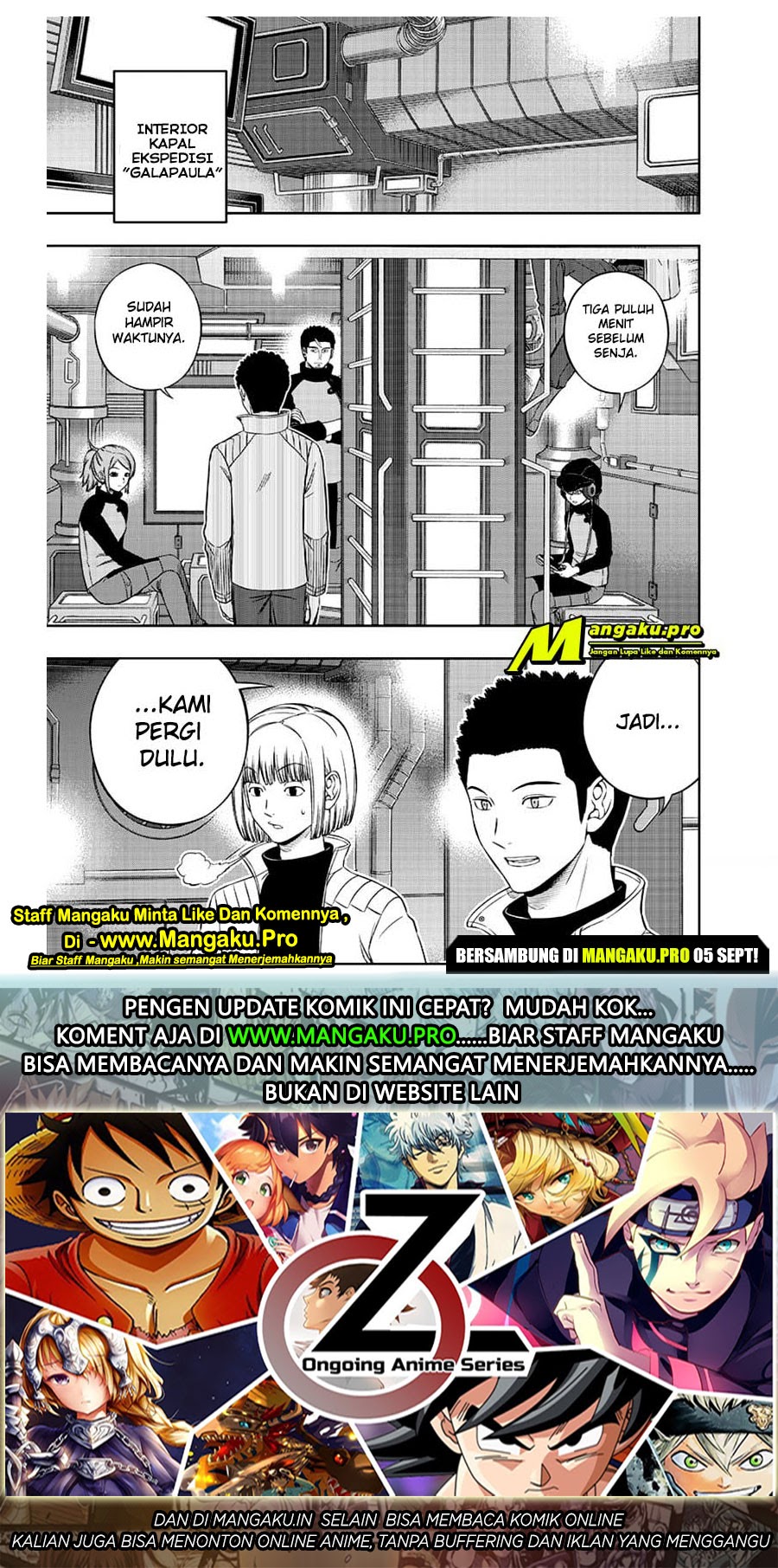 World Trigger Chapter 200 Bahasa Indonesia