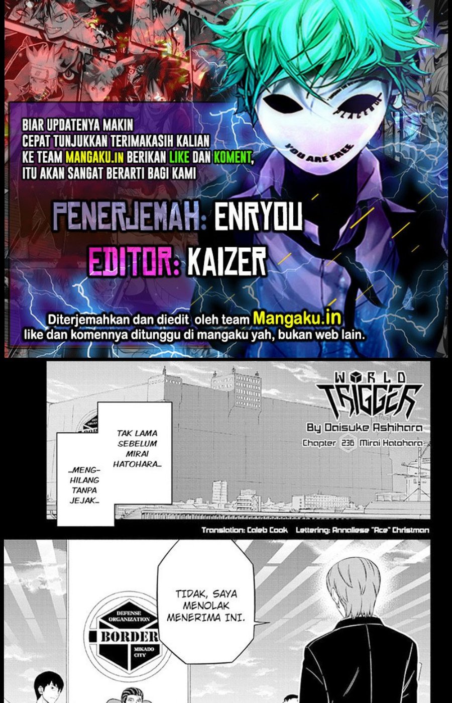 Dilarang COPAS - situs resmi www.mangacanblog.com - Komik world trigger 236 - chapter 236 237 Indonesia world trigger 236 - chapter 236 Terbaru 0|Baca Manga Komik Indonesia|Mangacan