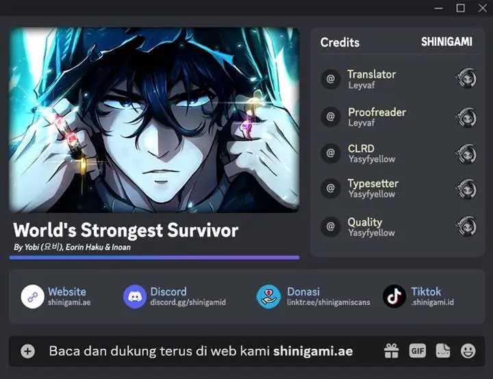World’s Strongest Survivor Chapter 06 Bahasa Indonesia