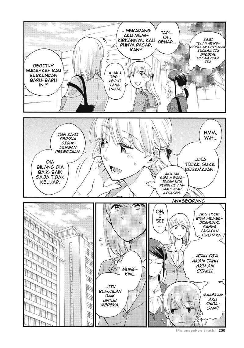 Wotaku ni Koi wa Muzukashii Chapter 44 Bahasa Indonesia
