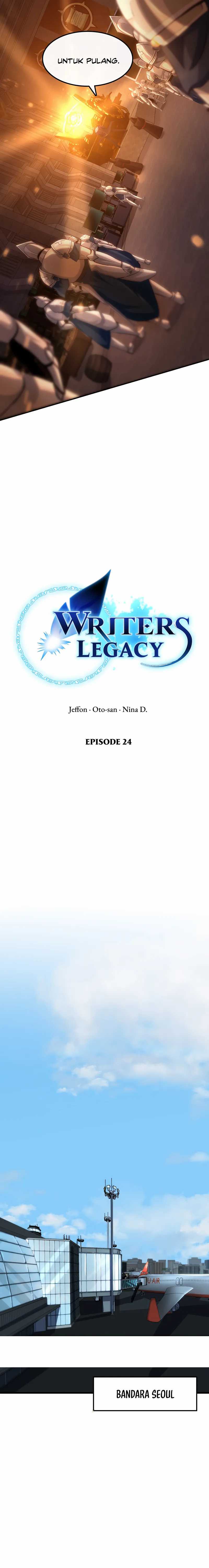 Writers Legacy Chapter 24 Bahasa Indonesia