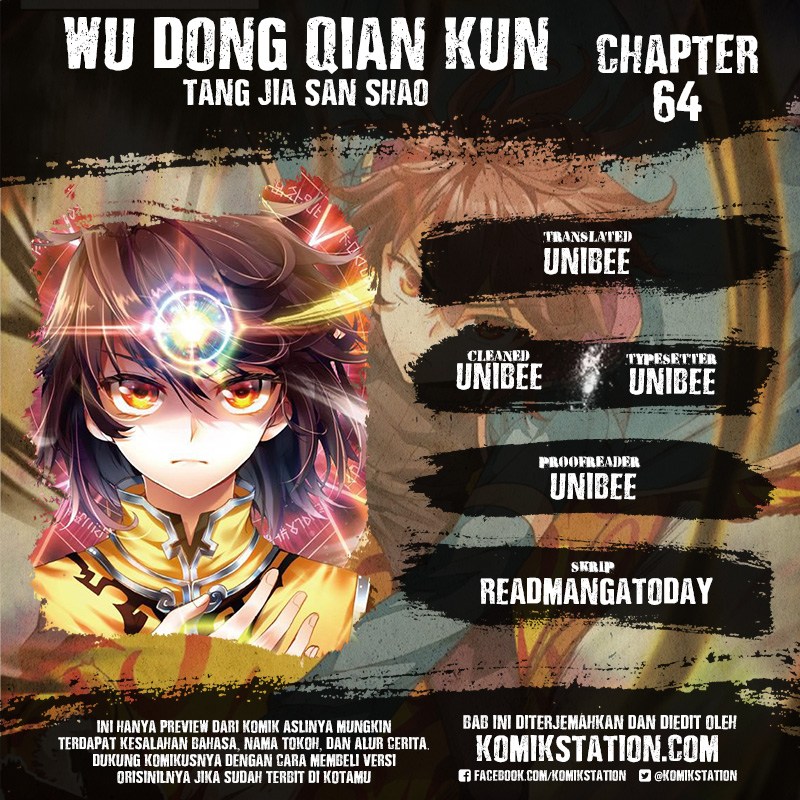 Wu Dong Qian Kun Chapter 64 Bahasa Indonesia