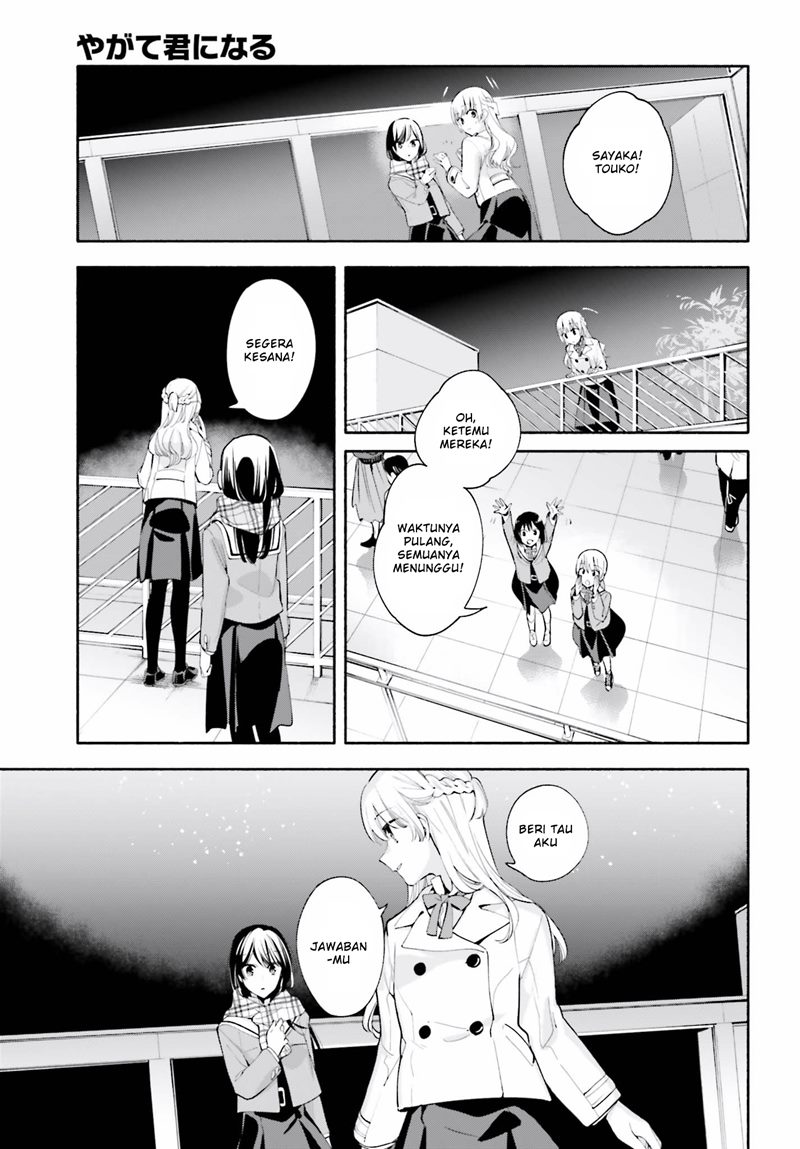 Yagate Kimi ni Naru Chapter 37 Bahasa Indonesia