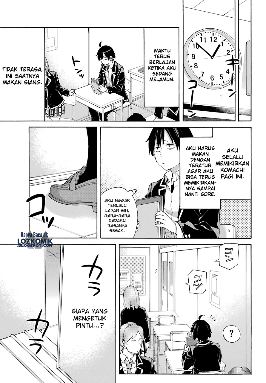 Yahari Ore no Seishun Love Comedy wa Machigatteiru.: Monologue chapter 68