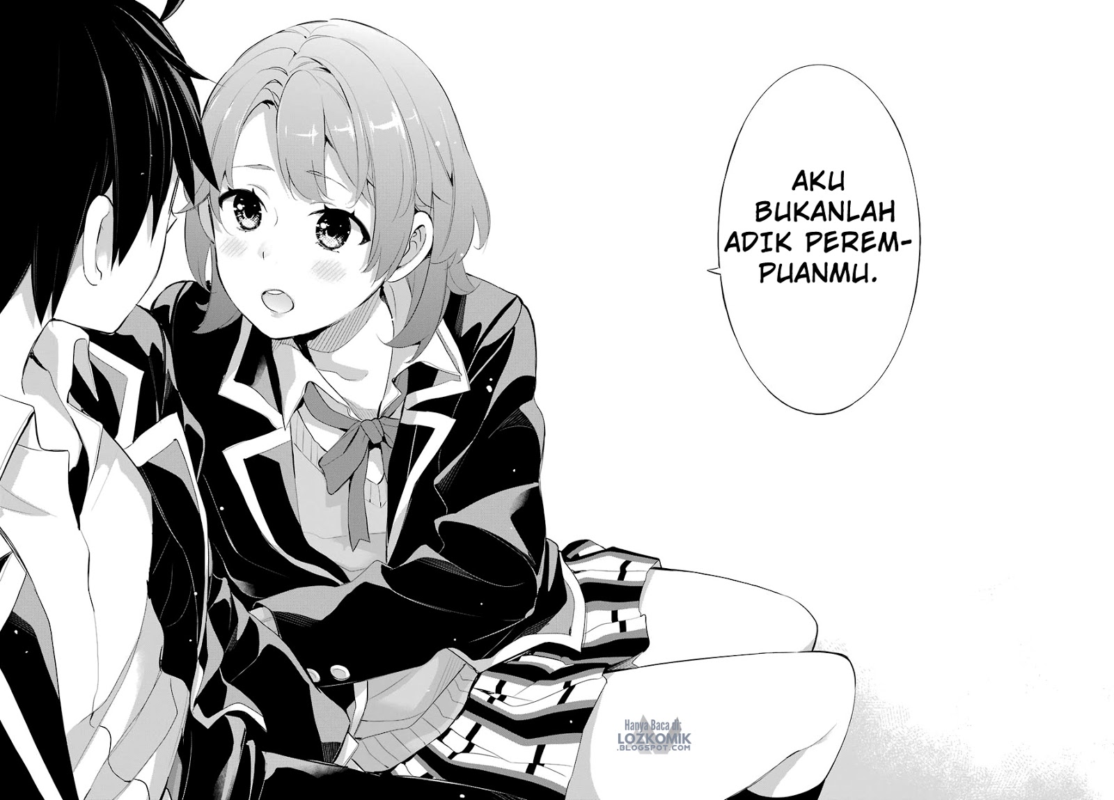 Yahari Ore no Seishun Love Comedy wa Machigatteiru.: Monologue chapter 68