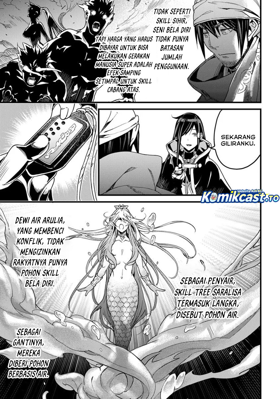 Yakudatazu Skill ni Jinsei o Sosogikomi 25-nen, Imasara Saikyou no Boukentan Midori Kashi no Akira Chapter 48 Bahasa Indonesia