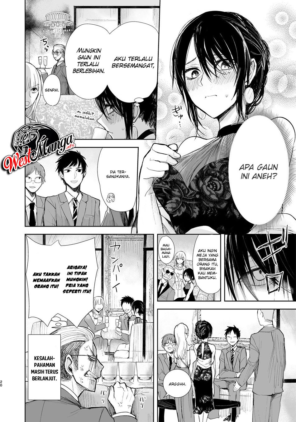 Yakuza to Metsuki no Warui Onna Keiji no Hanashi chapter 3