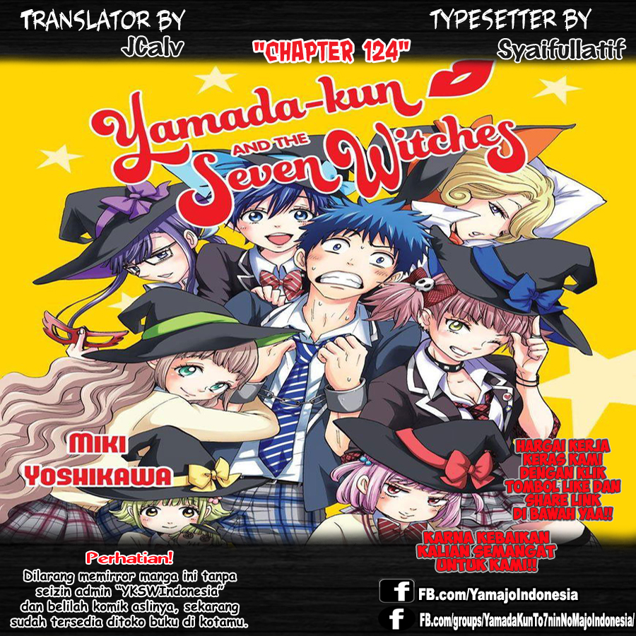 Yamada-kun to 7-nin no Majo chapter 124