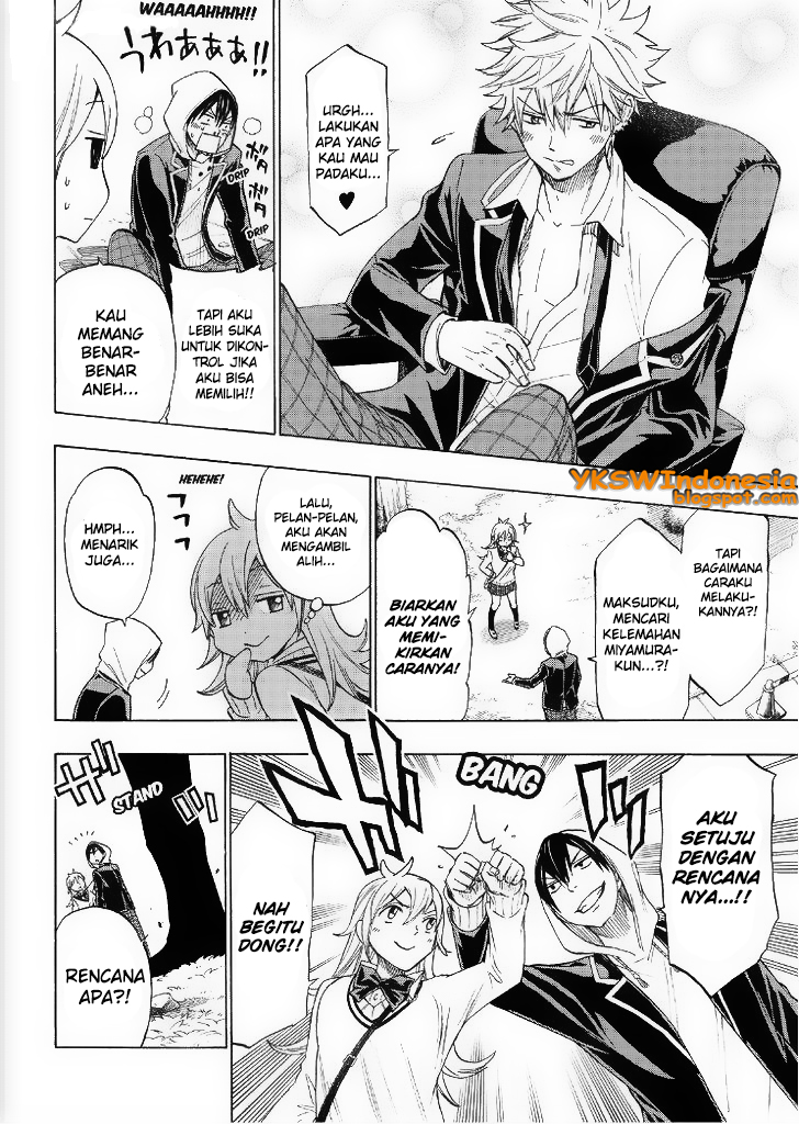 Yamada-kun to 7-nin no Majo chapter 124