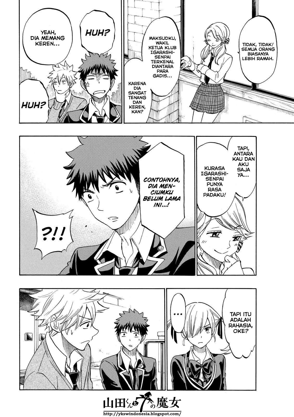 Yamada-kun to 7-nin no Majo Chapter 143