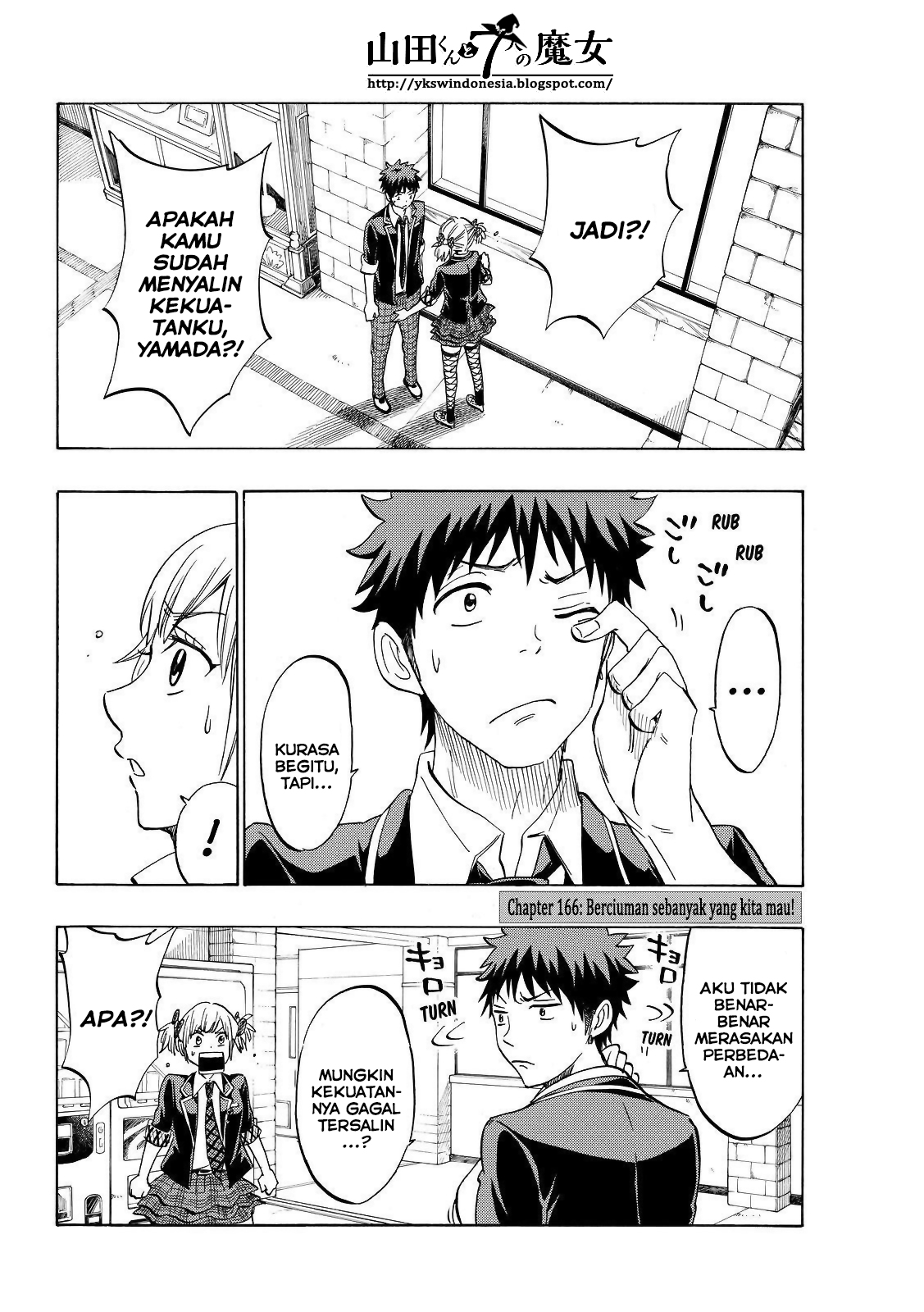 Yamada-kun to 7-nin no Majo Chapter 166
