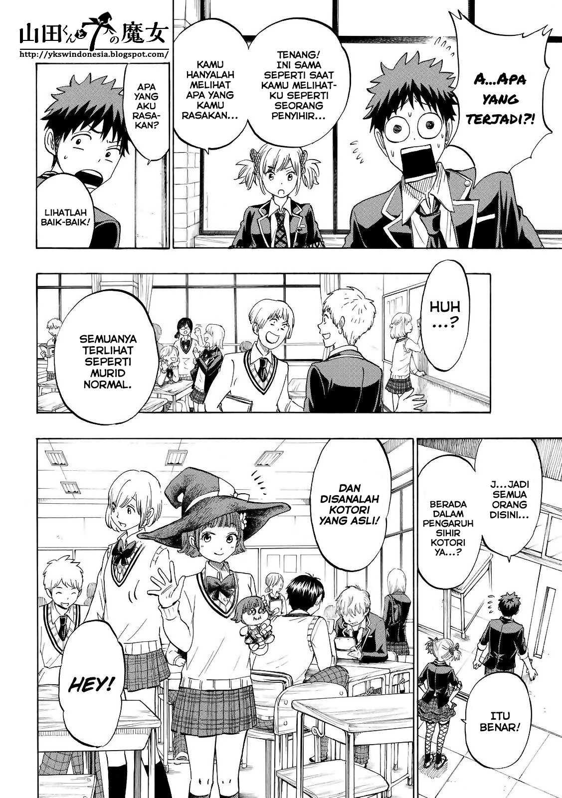 Yamada-kun to 7-nin no Majo Chapter 166
