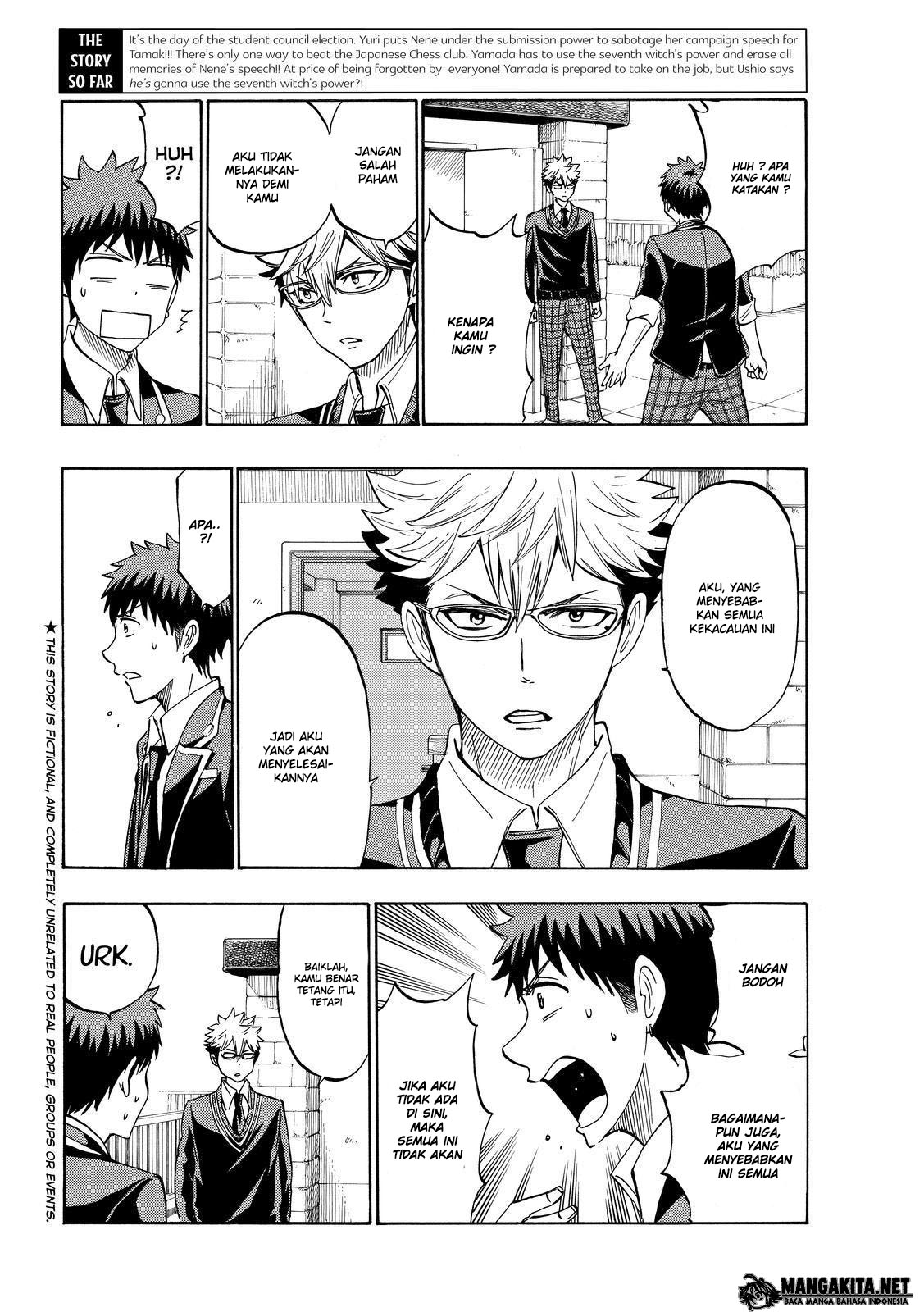 Yamada-kun to 7-nin no Majo Chapter 172